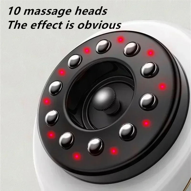 Electric Scrapin, Cupping, Suction, Heating, Fat Burner, Anti-cellulite Massager