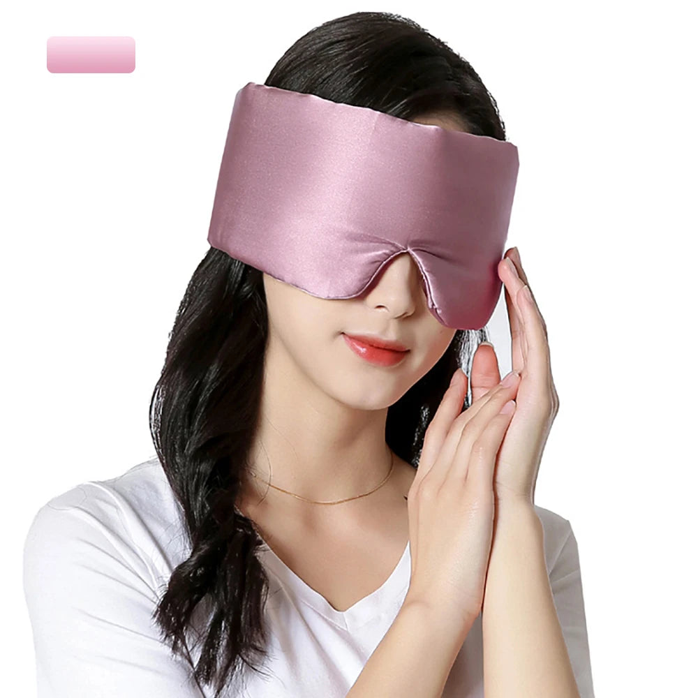 Mulberry Silk Sleeping Mask – Soft Eyepatch for Light Blocking
