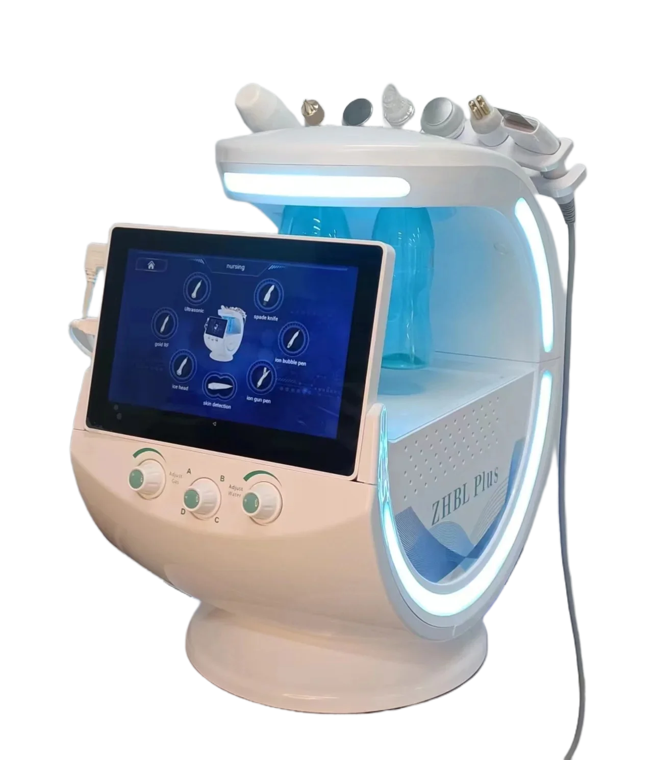 High Quality Smart Ice Blue Facial Treatment Machine 2025 Hydrofacial 7 in 1 Professional  Portable Dermabrasion