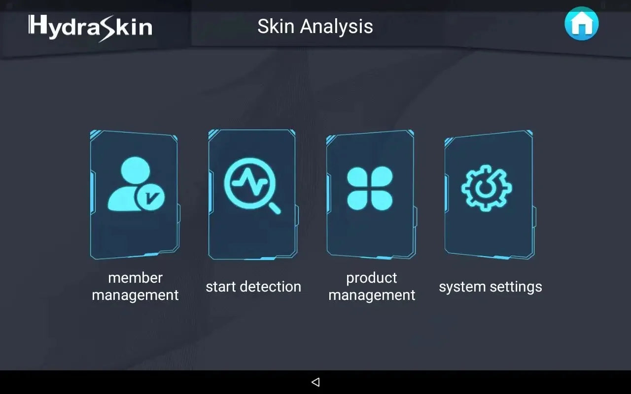 Ultrasound Skin Care Cryotherapy Microdermabrasion Machine Ice Blue Magic Mirror Skin Analyzer Oxygene Hydro facial Machine