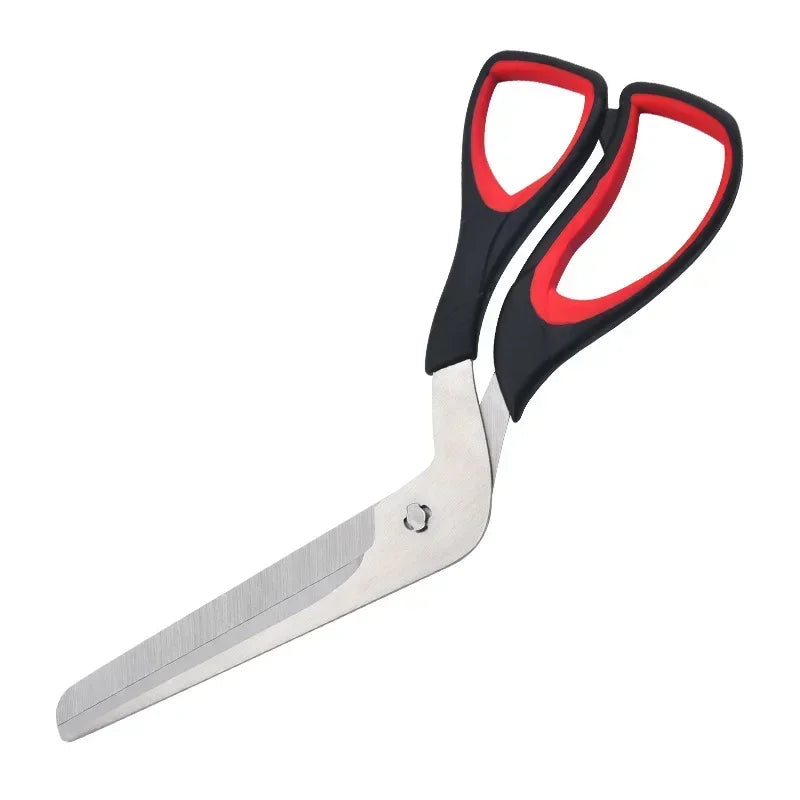 Professional Pizza Scissors Sharp Detachable Stainless Steel Blade Pizza Cutter Scissors Easy Cutting Pizza Spatula Slicer Tools