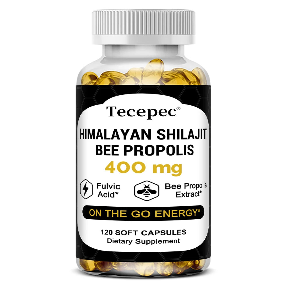 Himalayan Propolis, Maximum Strength 400 mg, Enhances Strength, Energy, Brain & Memory, Supports Immune Health, 120 Capsules