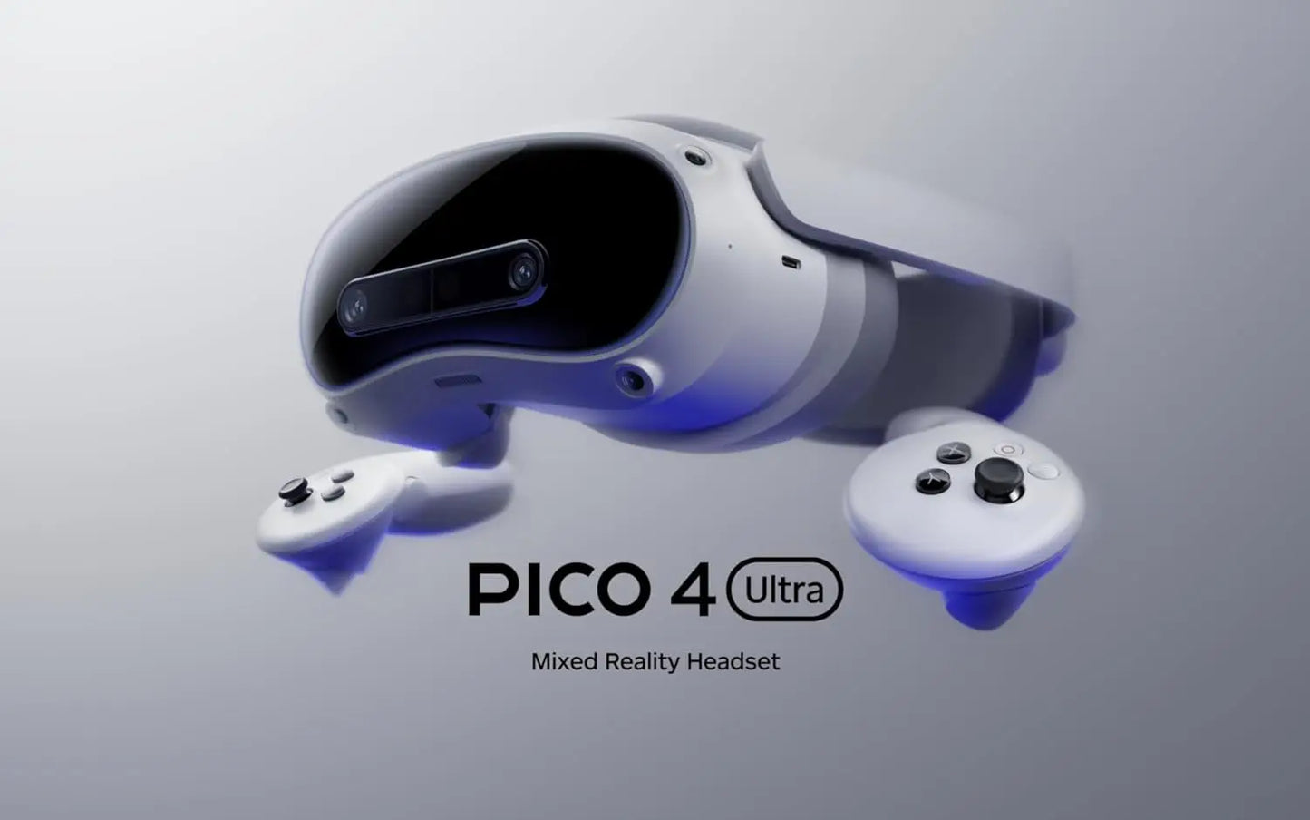 PICO 4 Ultra VR MR Headset 3D Wireless VR Glasses 6DOF Virtual Reality 4K Display for Steam Games Mac Windows Mobile All-in-one