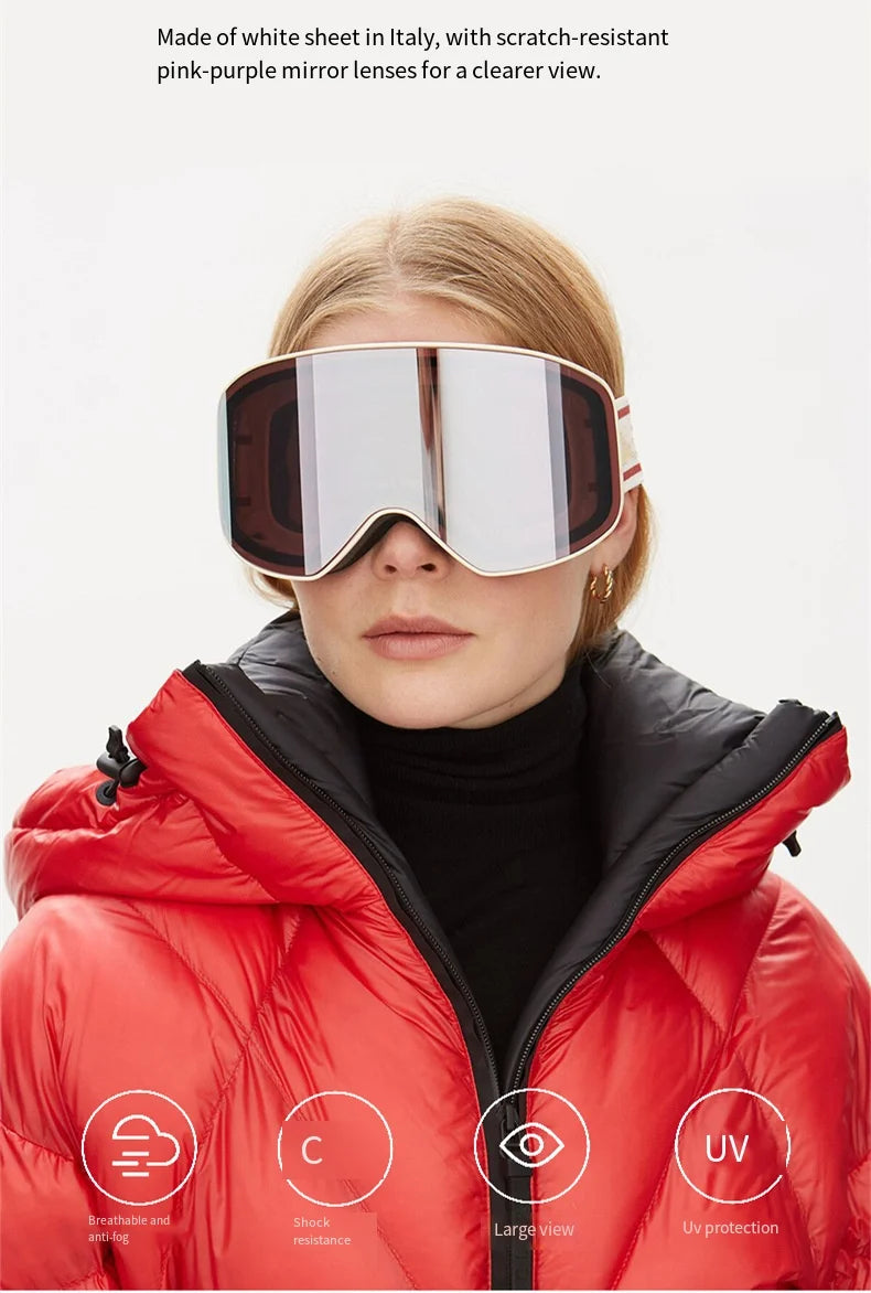 Ski Snowboard Goggles Anti-Fog