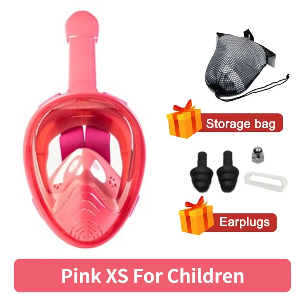 Full Face Anti Fog Snorkeling Mask