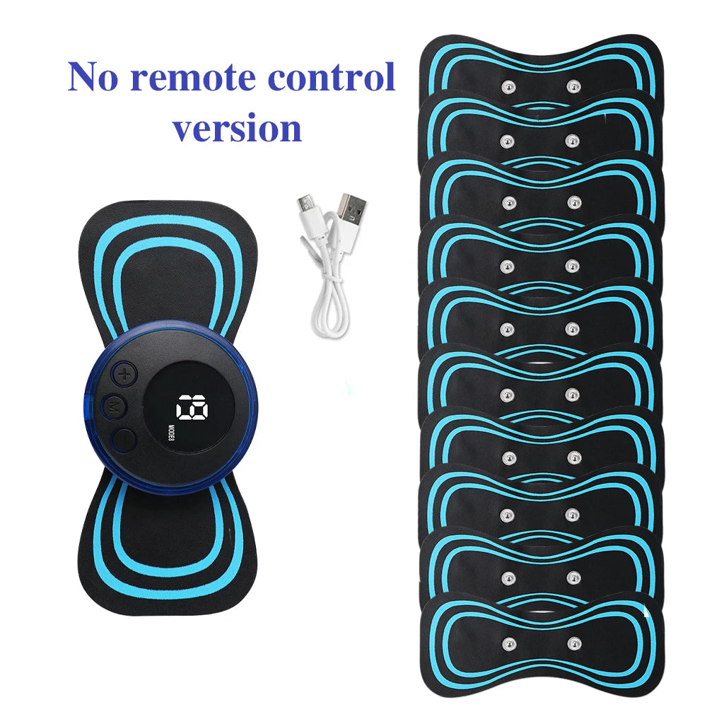 Mini Portable EMS Neck Massager – Cervical Pain Relief & Shoulder Relaxation