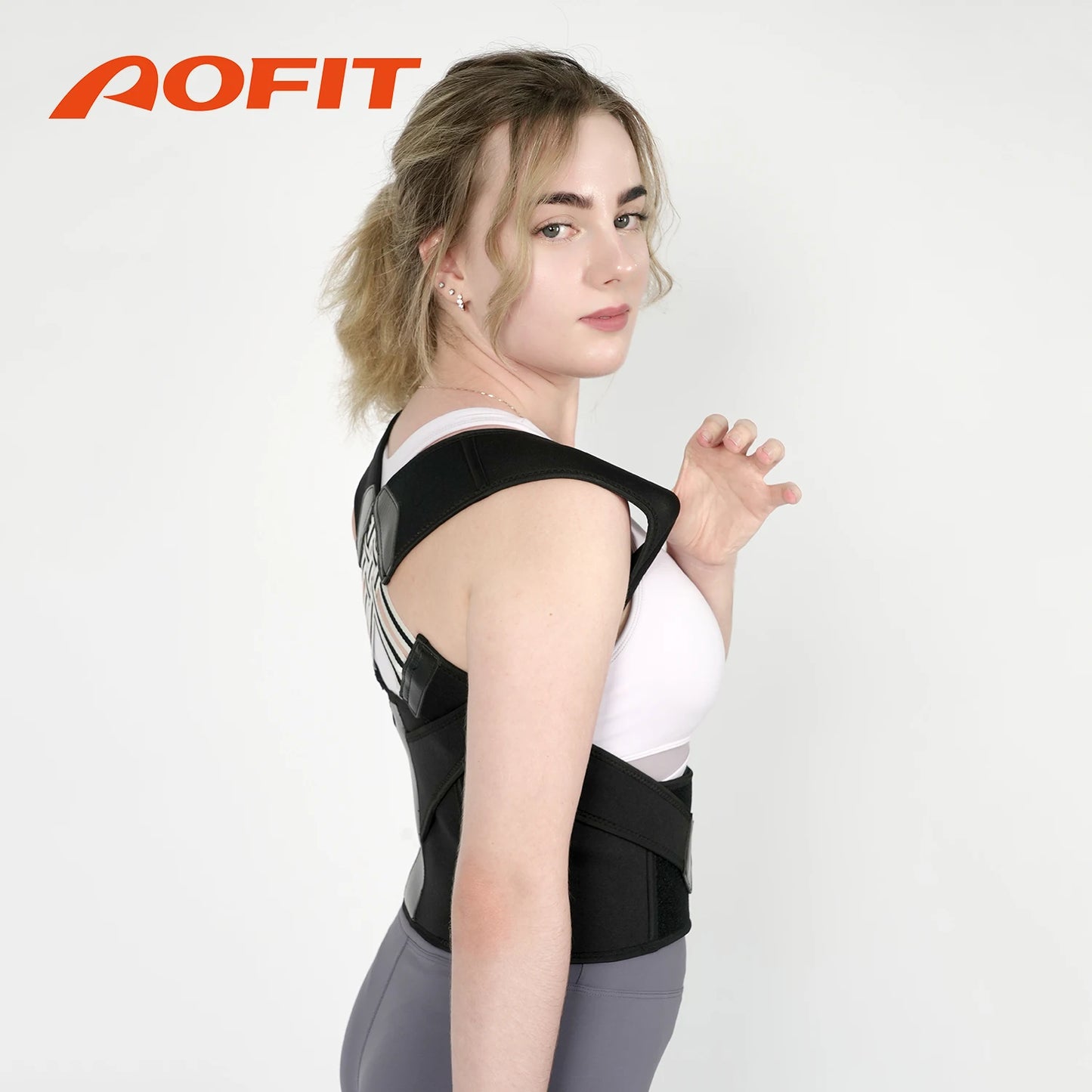 Posture Corrector – Adjustable Shoulder Brace for Back Alignment