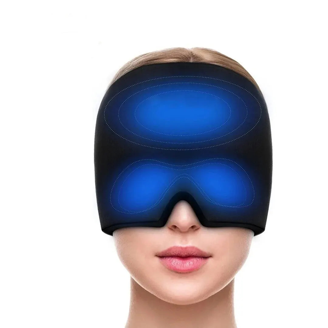 Migraine Relief Headgear – Gel Ice Cap for Pain Relief