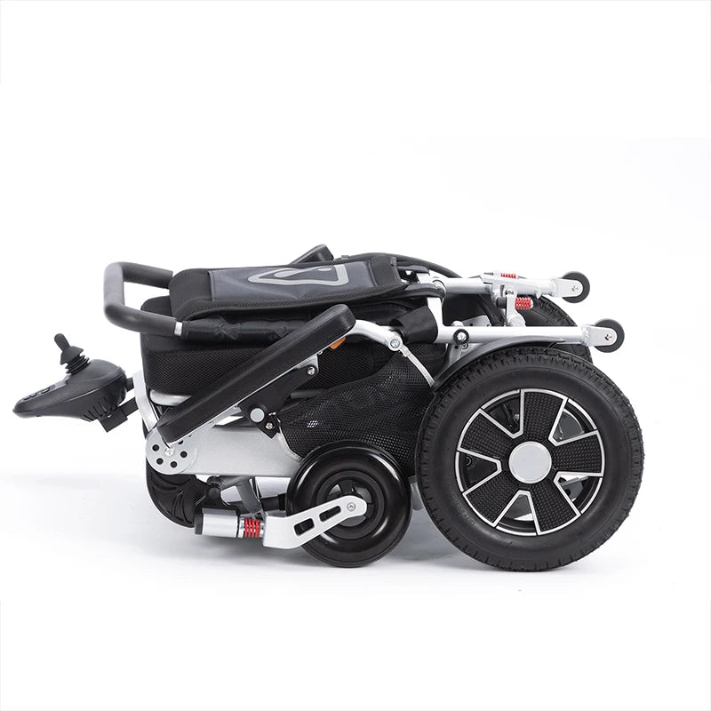 Electric Assisted Four Wheeler Foldable Suitable for Seniors Speed up to 3.7 mph Ships from US warehouse Electric Four Wheeler