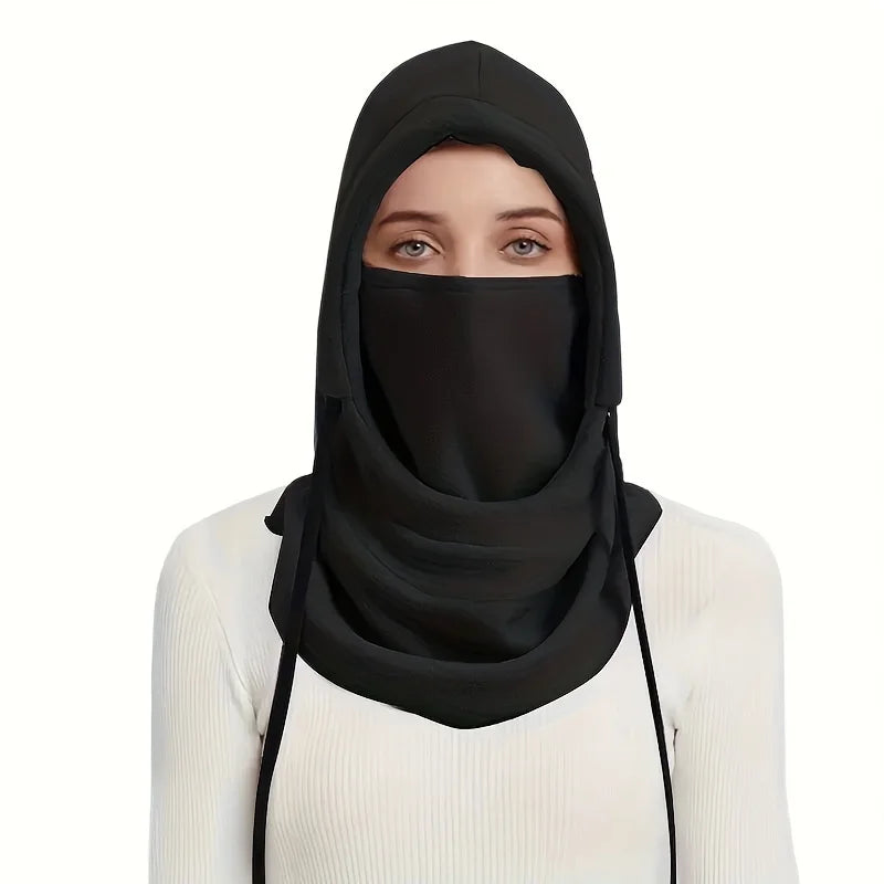 Unisex Winter Knit Hood - Windproof