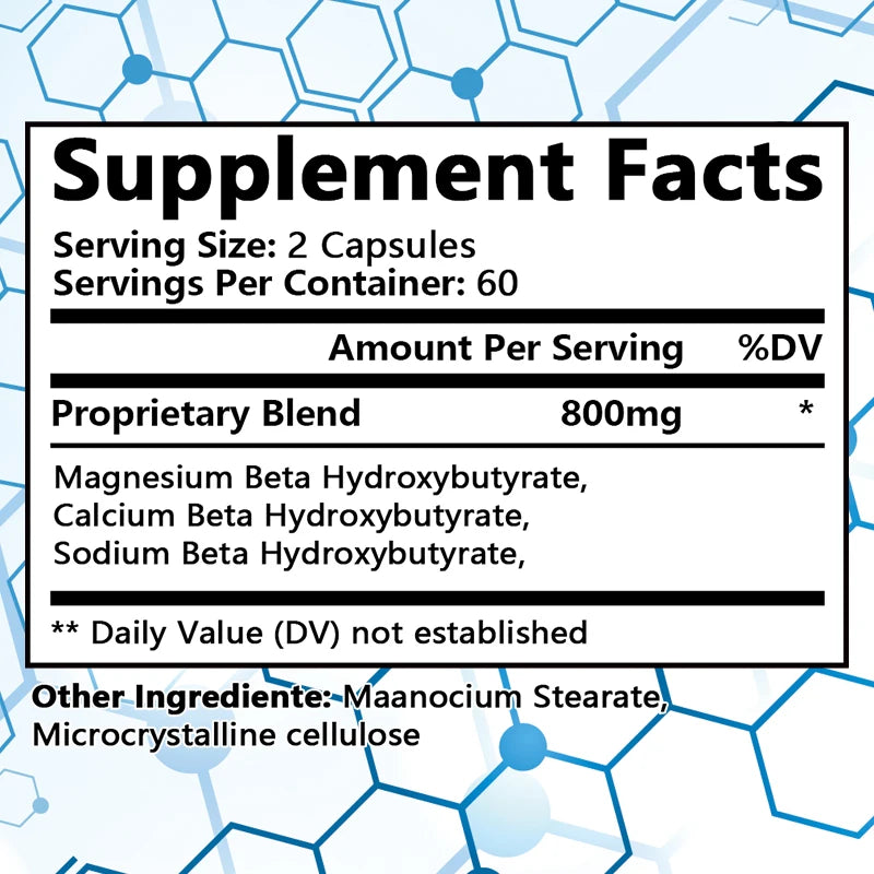 Keto Boost, Supports Balanced Energy Levels and Weight, Naturally Boosts Muscle Strength, Stress Relief, 120 Capsules