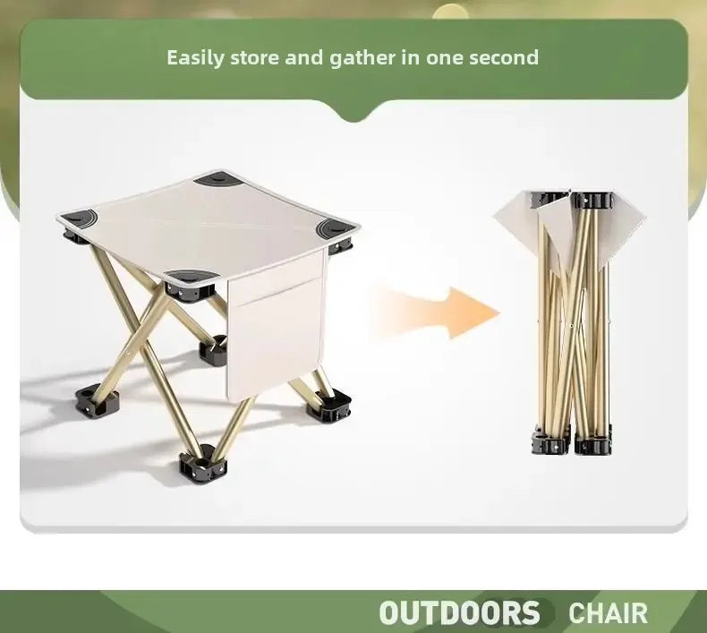 Outdoor Portable Folding Stool for outdoors