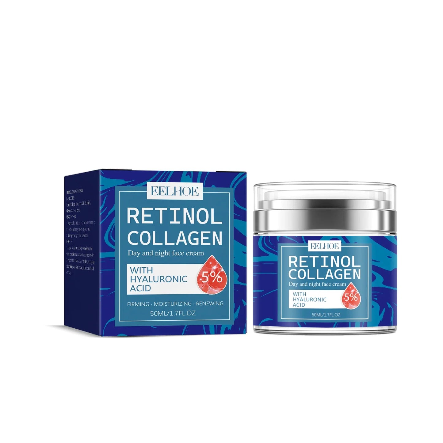Retinol Collagen Cream Lighten Fine Lines Improve Darkness Reduce Dark Spots Tighten And Brighten Skin Moisturizing Face Cream