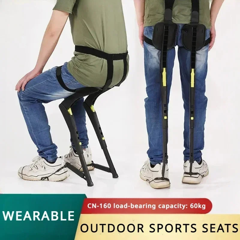 Exoskeleton Travel Multifunctional Seat Stool
