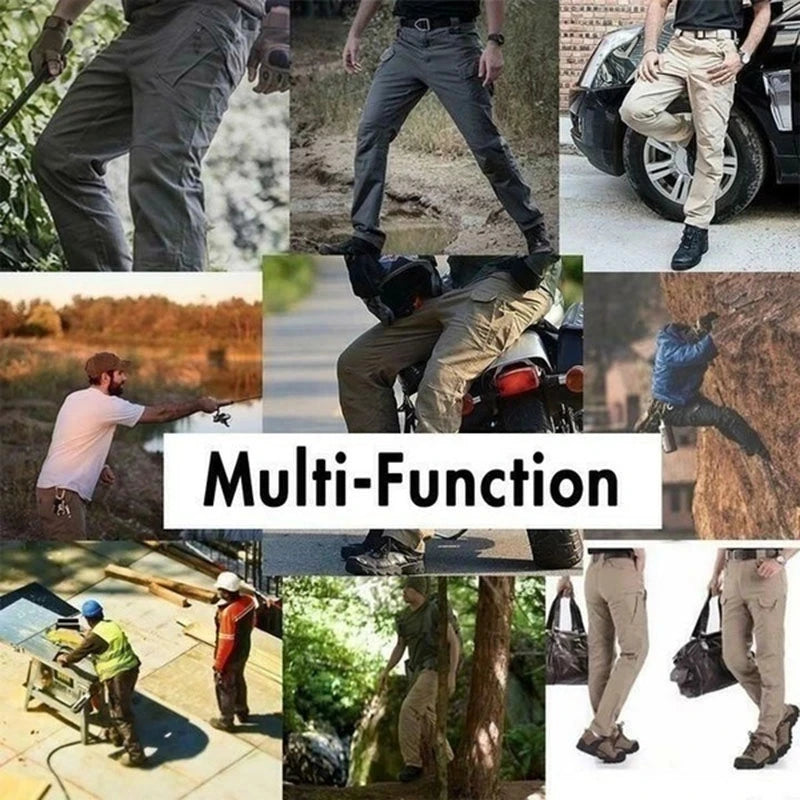 Tactical Cargo Pants for Outdoor Hiking Military Multi Pocket