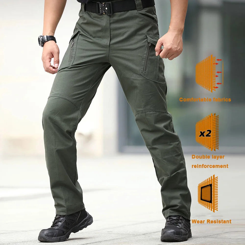 Tactical Cargo Pants for Outdoor Hiking Military Multi Pocket