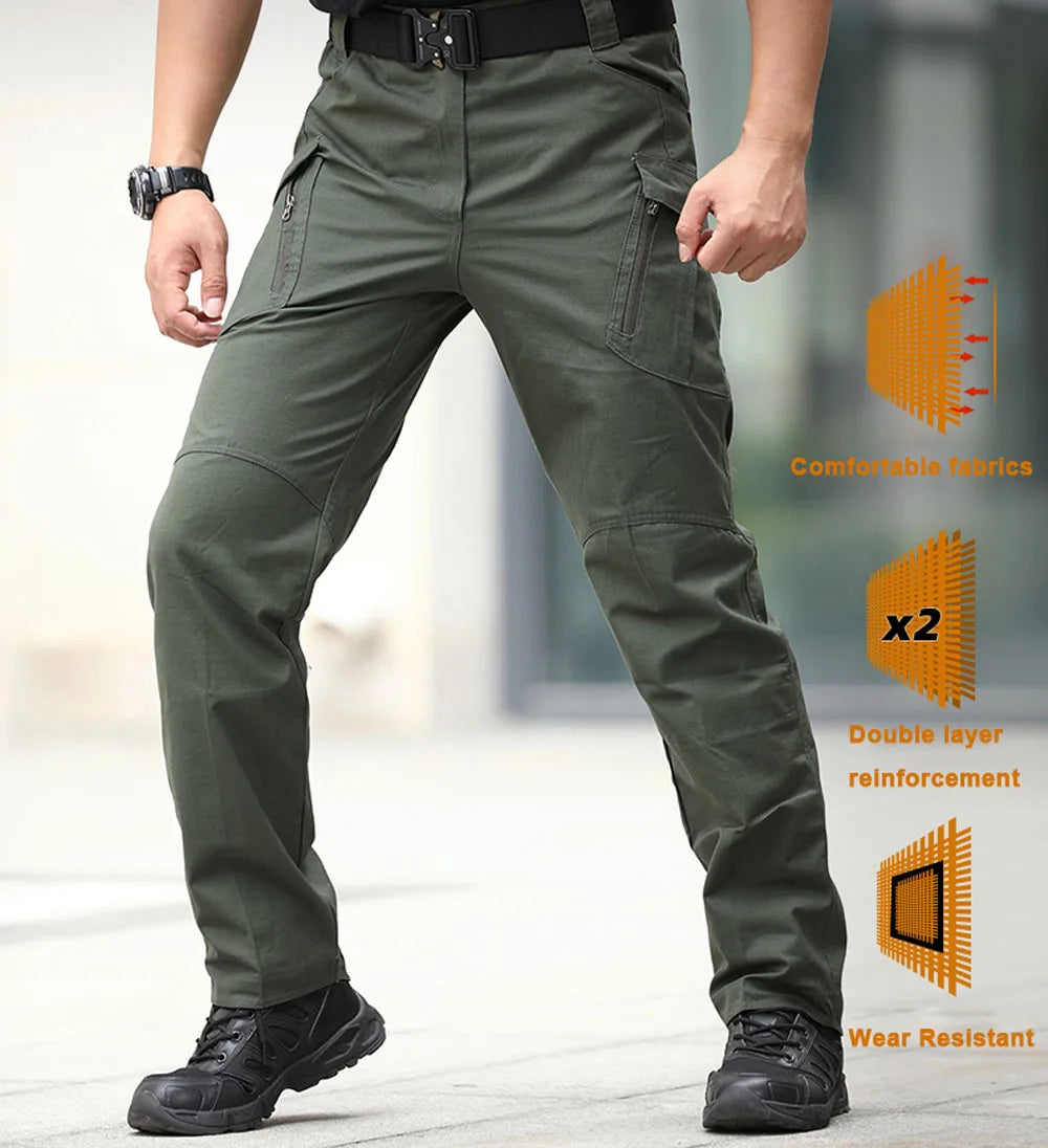 Tactical Cargo Pants for Outdoor Hiking Military Multi Pocket