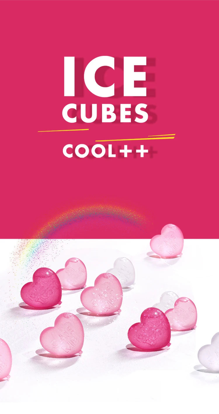15PCS Ice Cubes Whiskey Chilling Reusable Heart Ice Cube Stone DIY Drinks Cooling Rock Bar Wine Cocktail Juice Beer Coolers