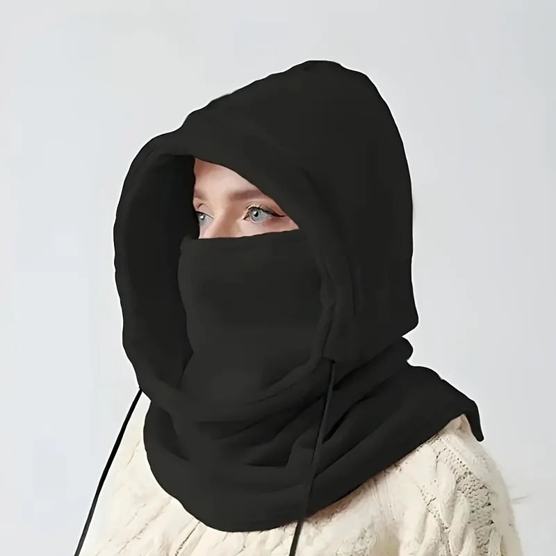 Unisex Winter Knit Hood - Windproof