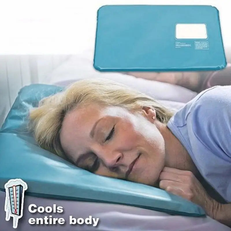 Cool Bed Mat Pad Cooling Gel Pillow Chilled Natural Pillow Sleeping Comfortable For Travel Pillow Office Comfort Aid Sleeping