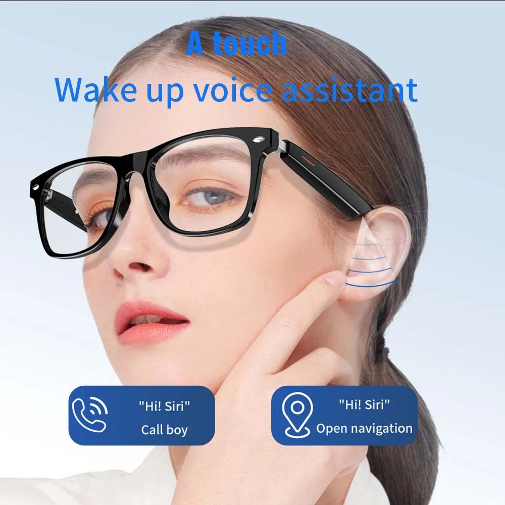 SENBONO Orignal E13 Smart Glasses With Sunglasses Open Ear Headsets Waterproof Hands-Free Calling Sunglasses For Men Womem