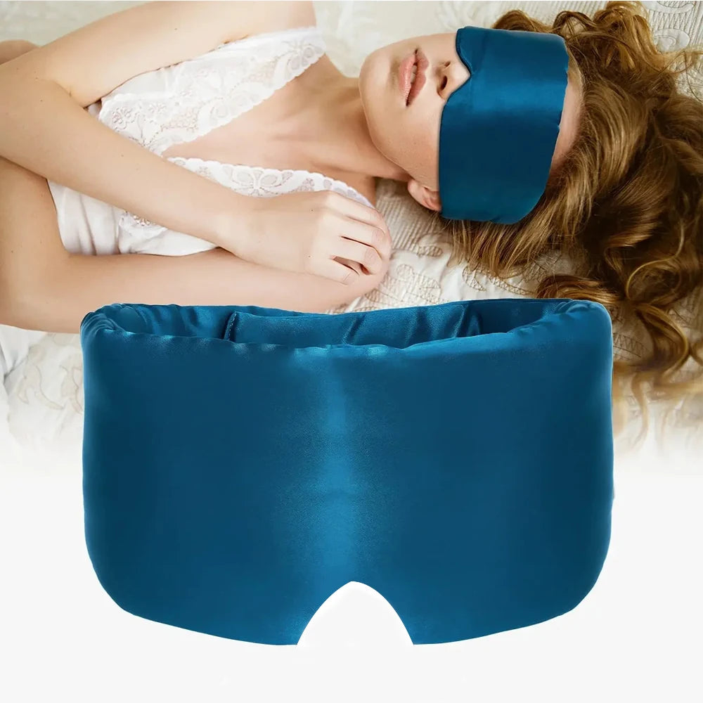 Mulberry Silk Sleeping Mask – Soft Eyepatch for Light Blocking