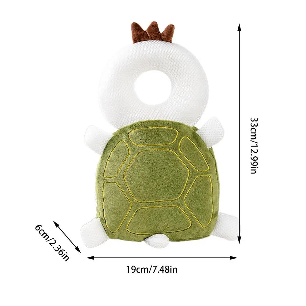 Newborn Headrest Security Pillows Backpack Toddler Baby Head Fall Protection Pad Cushion Cartoon Soft Security Pillows Backpack