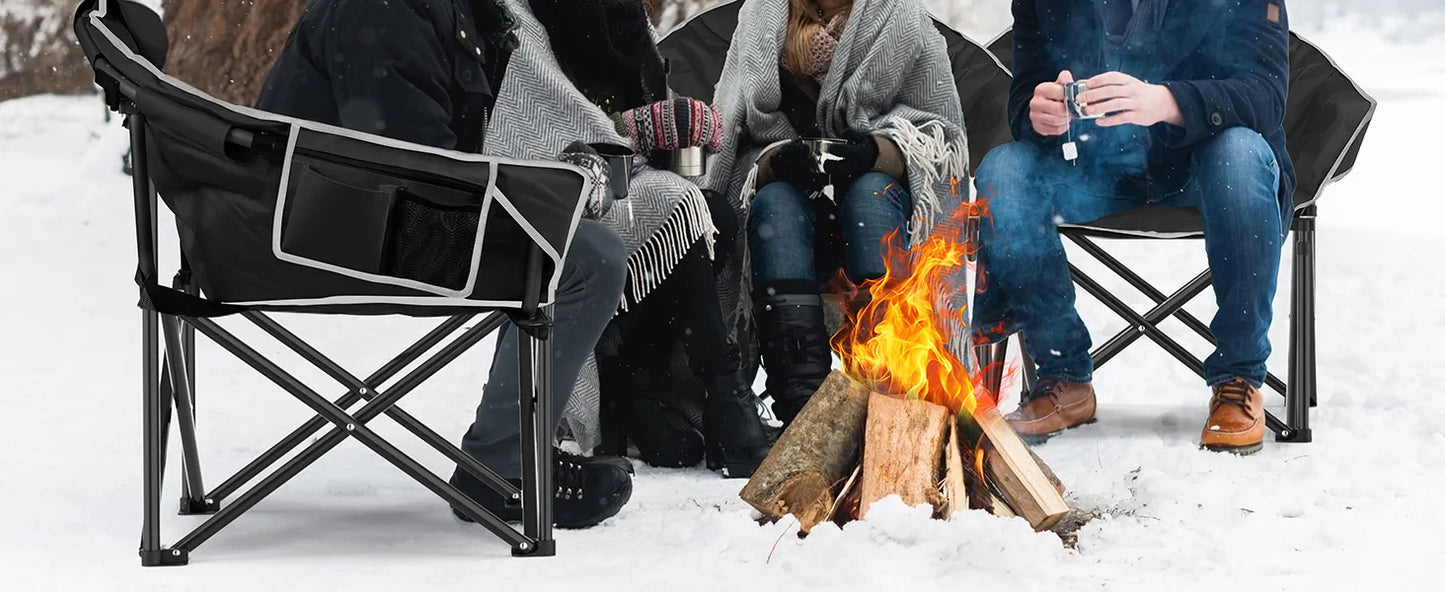 Oversized Chair with Dual Heating 3 level Zones