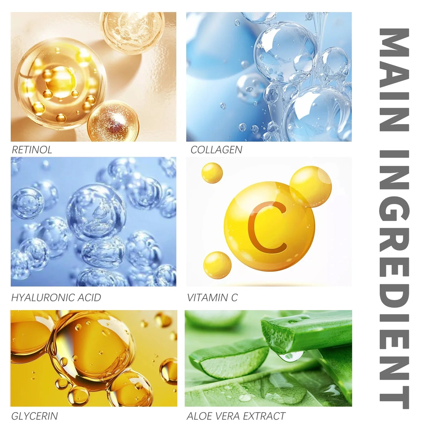 Retinol Collagen Cream Lighten Fine Lines Improve Darkness Reduce Dark Spots Tighten And Brighten Skin Moisturizing Face Cream