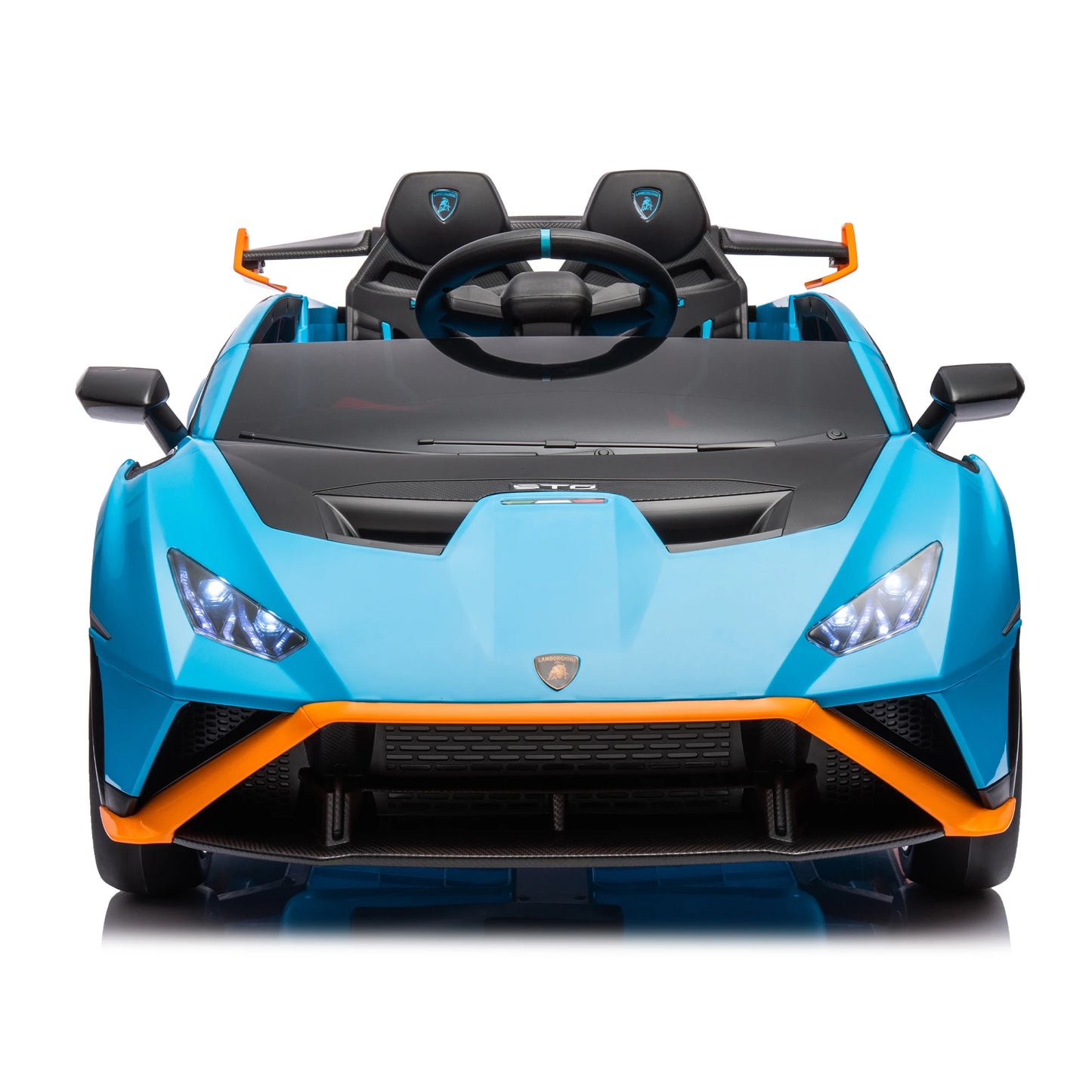 24V Kids Electric Ride-On Drift Car: Speeds 1.86-5.59 MPH, Ages 3-8, Foam Front Wheels, 360° Spin, LED Lights, Dynamic Music