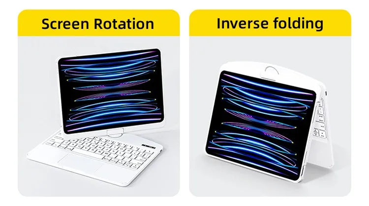 iFacemall Magic Keyboard for IPad Pro 11 12 9 12.9 Air 4 Air 5 for IPad 10th Generation Pro 12 9 6th 5th 4th 3rd Gen Cover Case