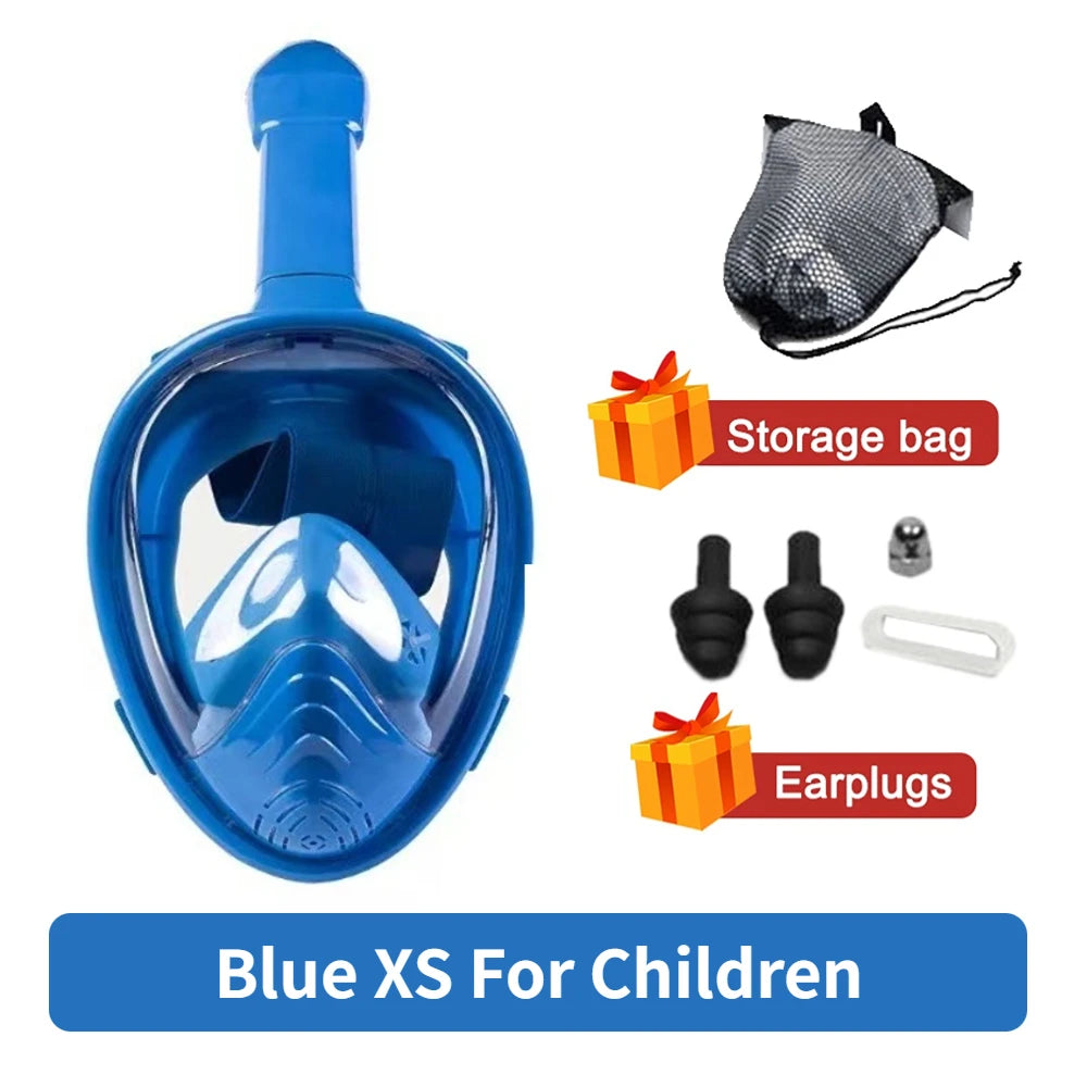 Full Face Anti Fog Snorkeling Mask