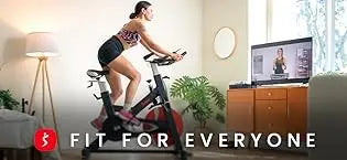 Fitness Smart Compact Full Motion Rowing Machine, Full-Body Workout, Low-Impact, Extra-Long Rail, 350 LB Weight C