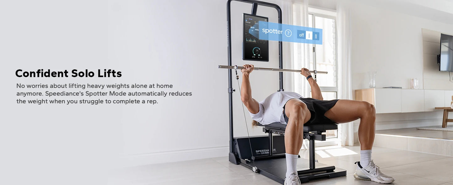Home  System, Gym Monster  Smith Machine Home Gym Power Cage, All-in-one Cable Machine for Home Workout,