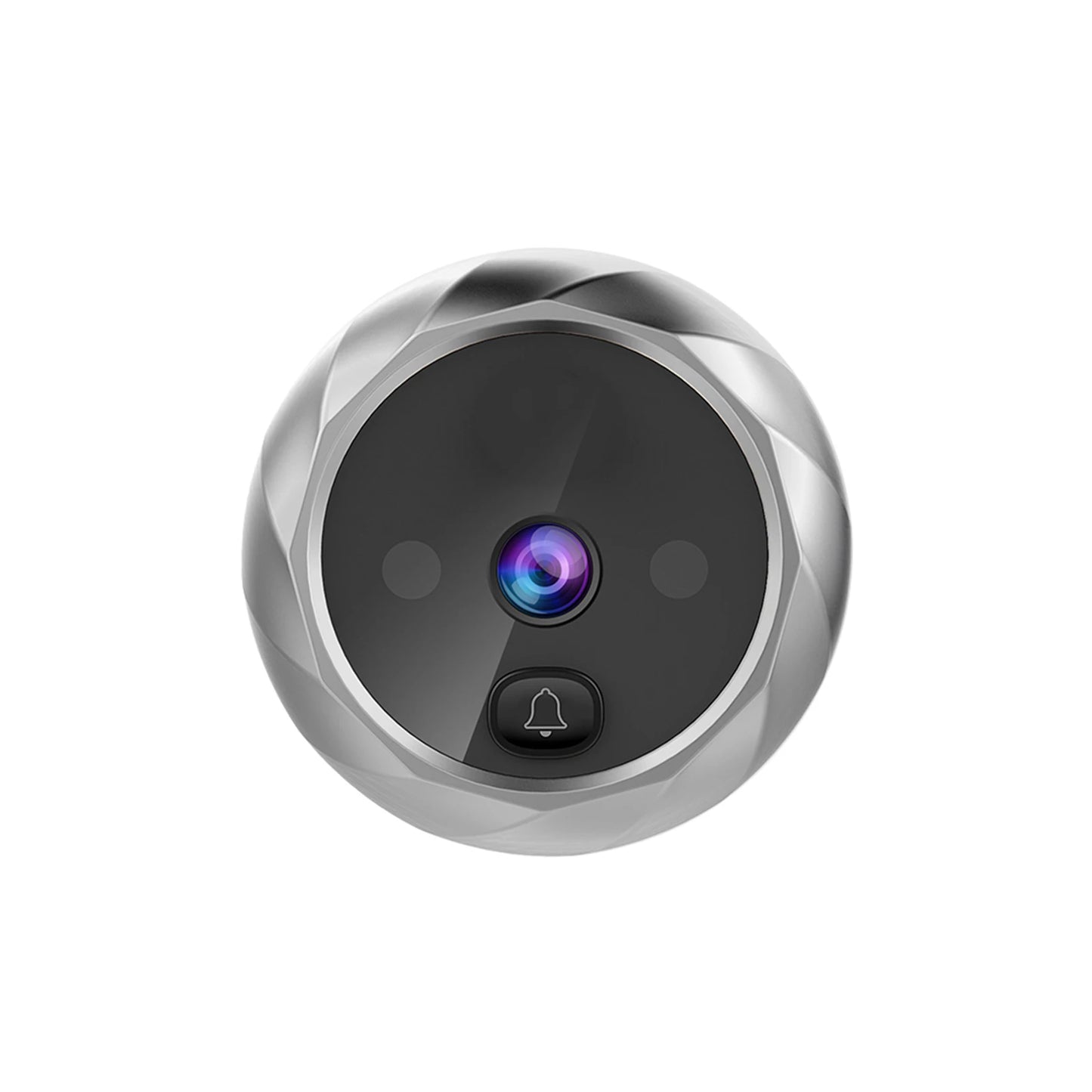 Home security doorbell with camera and night vision