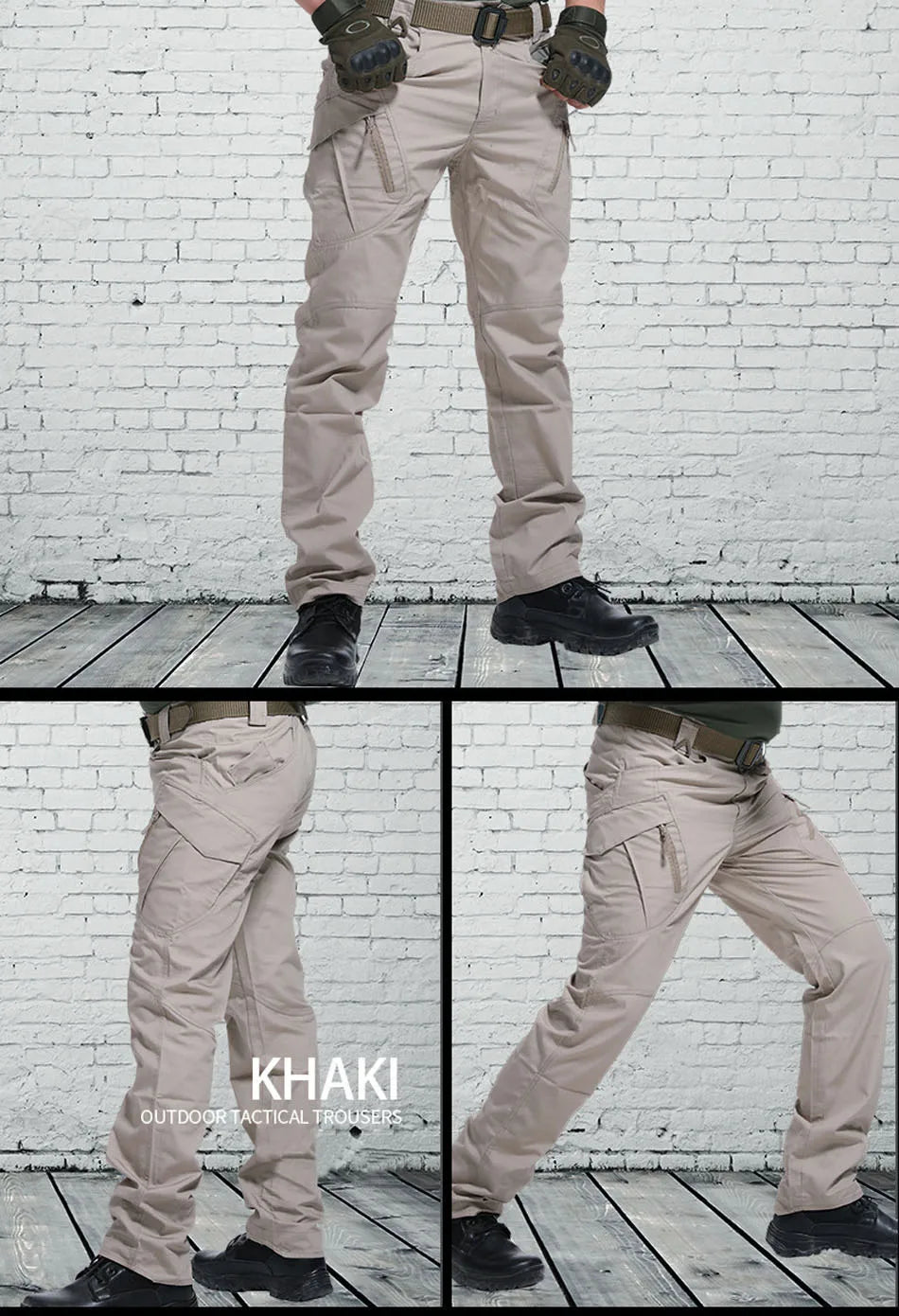 Tactical Cargo Pants for Outdoor Hiking Military Multi Pocket
