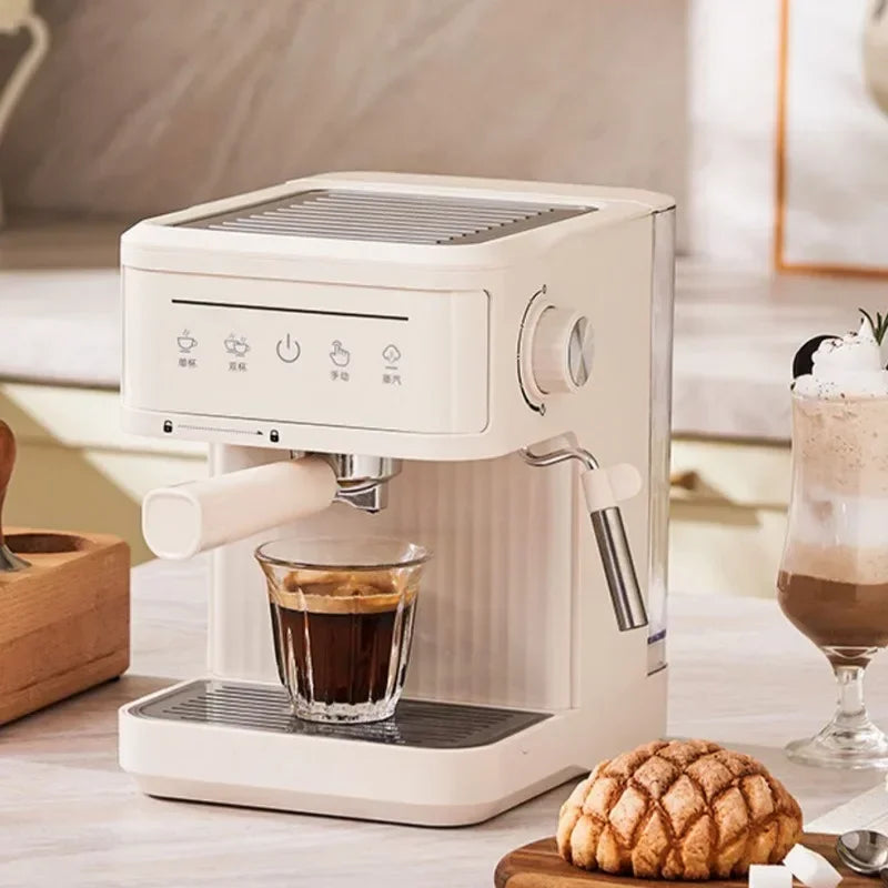 Electric Espresso Maker Professional Espresso Coffee Maker Semi Automatic Latte Cappuccino Milk Frother Italian Coffee Machines
