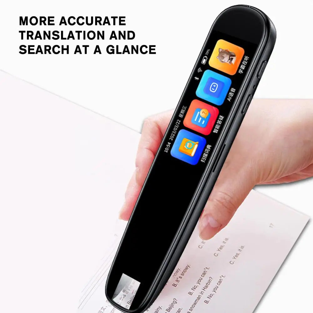 Translator 112 Languages Offline WIFI Scanning Translation Pen Scan Marker Instant Smart Voice Translator High Quality