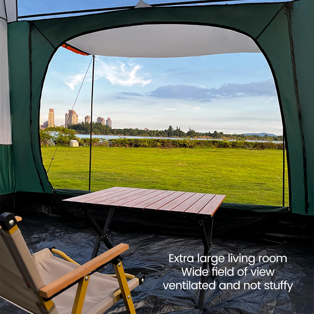 Hiking Tent 3-12 Person Rainproof
