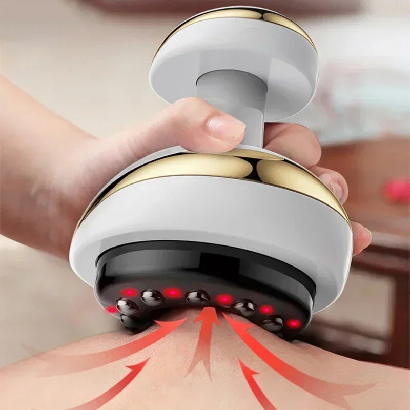 Electric Scrapin, Cupping, Suction, Heating, Fat Burner, Anti-cellulite Massager