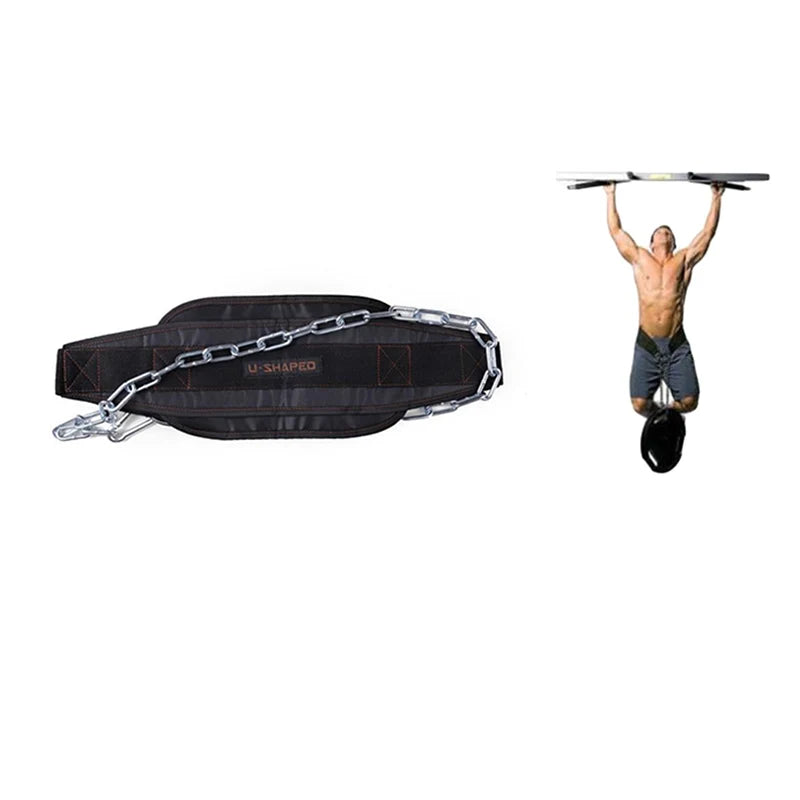 Weight Lifting Belt With Chain