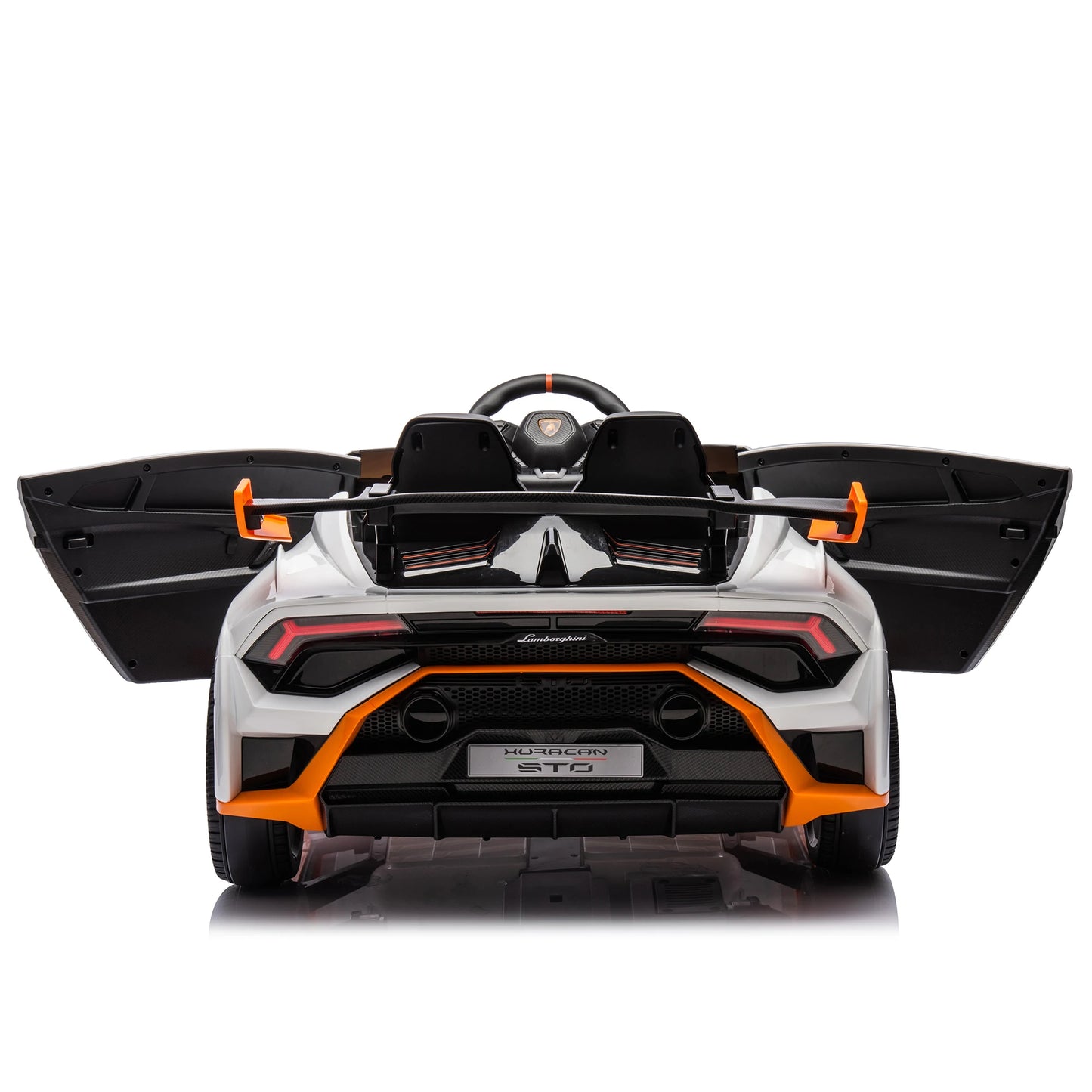 24V Kids Electric Ride-On Drift Car: Speeds 1.86-5.59 MPH, Ages 3-8, Foam Front Wheels, 360° Spin, LED Lights, Dynamic Music