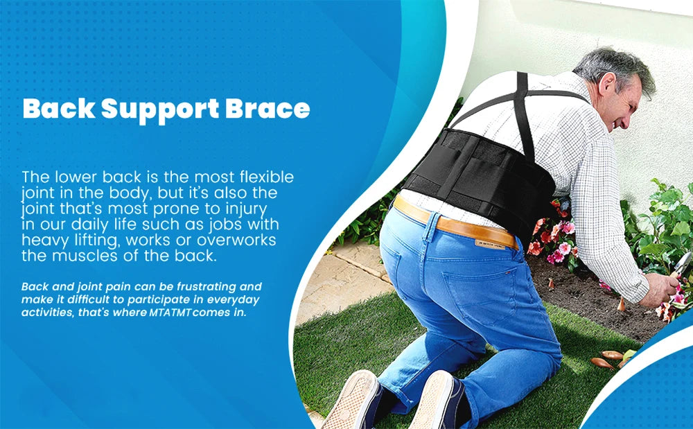 Heavy Duty Back & Waist Support Belt