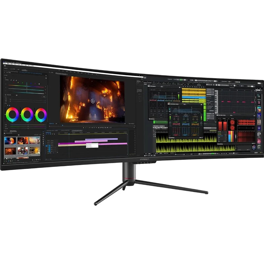 49" Curved Gaming Monitor 144Hz Ultra-wide WDFHD 3840 x 1080P, R1800, 99% sRGB, HDR400, USB Type C