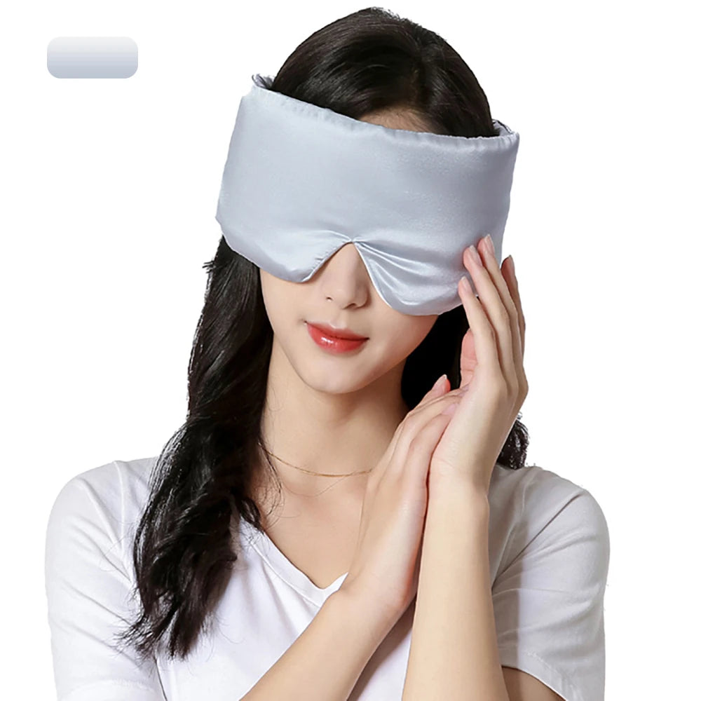 Mulberry Silk Sleeping Mask – Soft Eyepatch for Light Blocking