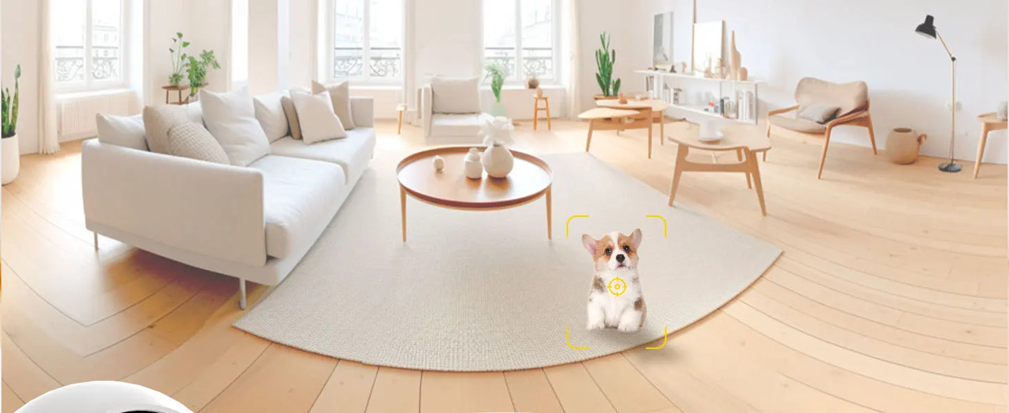 BoyKeep 3MP WiFi IP Camera Smart Baby Monitor Home Security 5G WiFi Indoor IP Automatic Tracking 24/7 Video Surveillance
