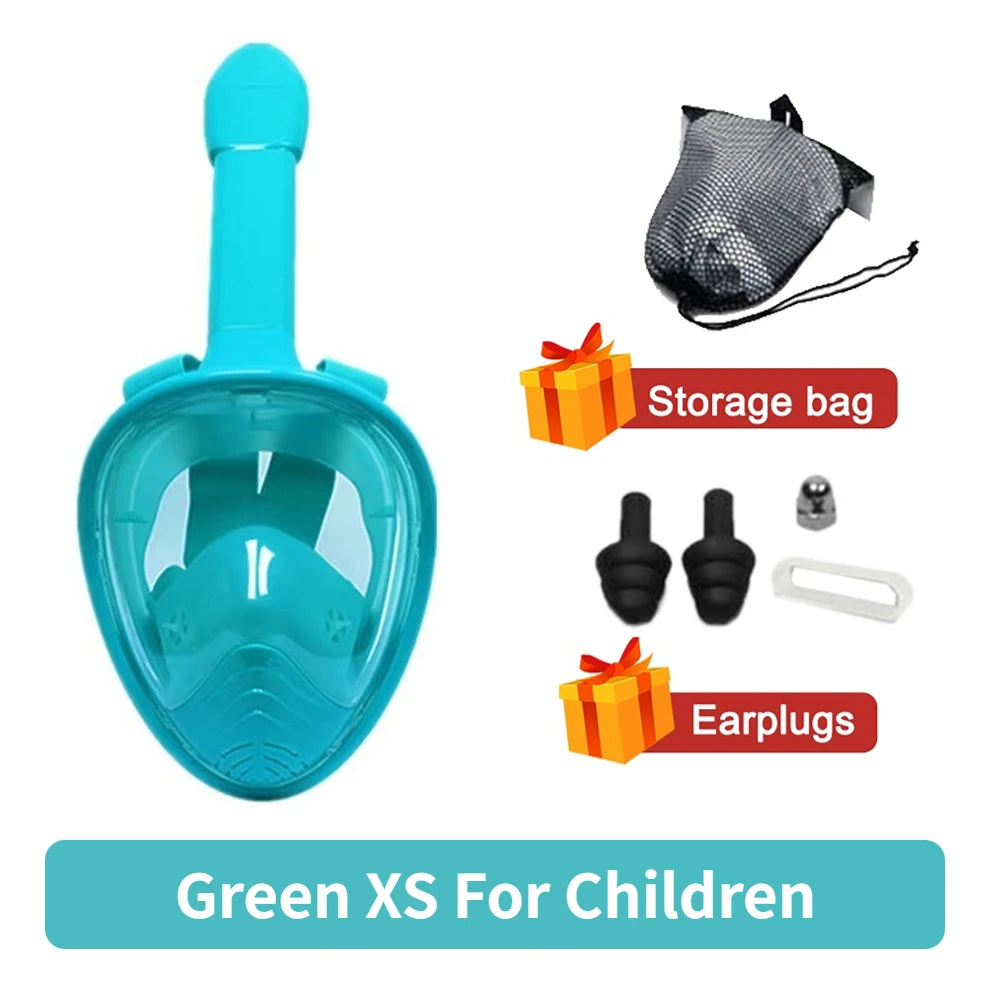 Full Face Anti Fog Snorkeling Mask