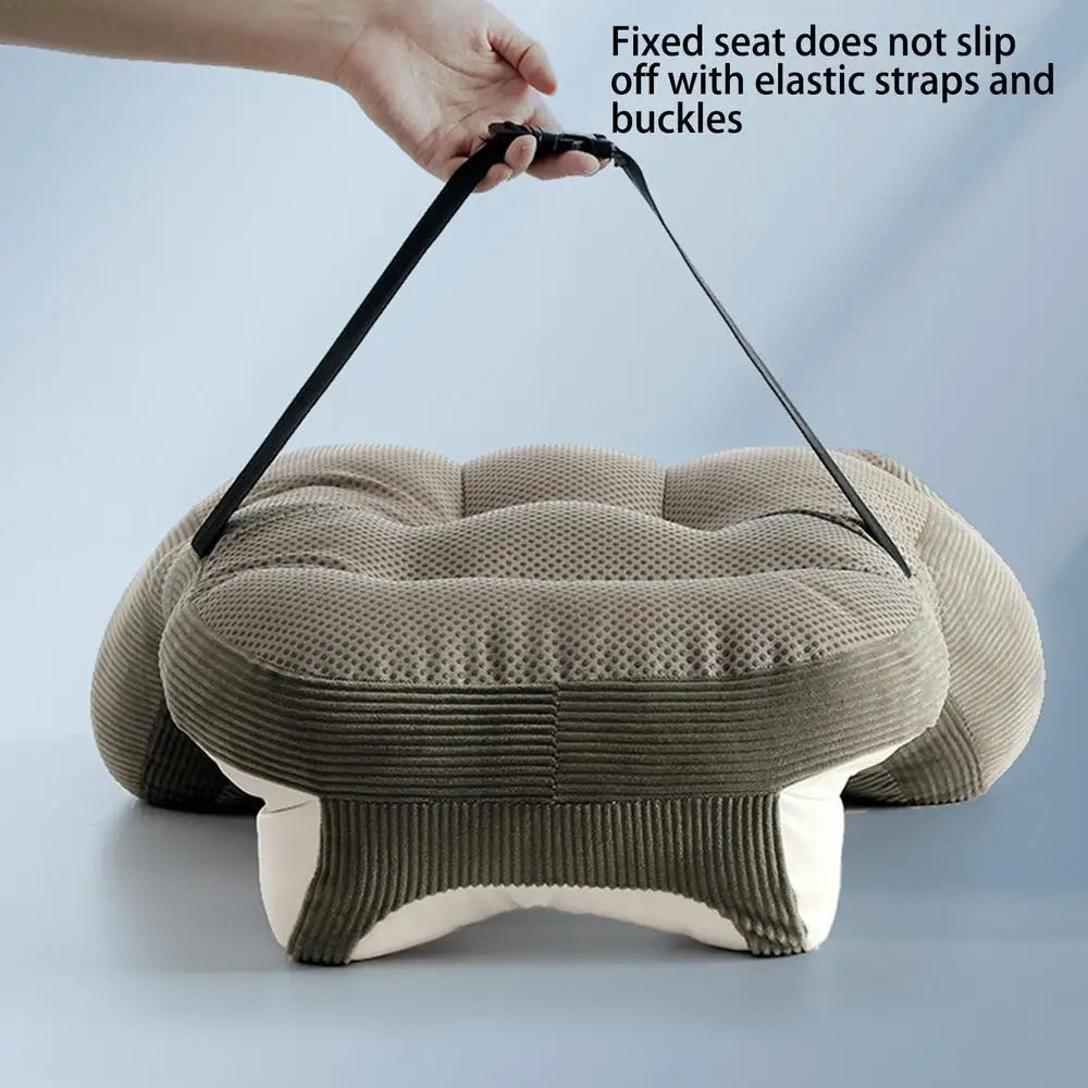 Back Support Pillow With Arms Bed Pillow For Reading Lumbar & Neck Support Cushion Sit Up Chair Pillow With Arms Soft Reading