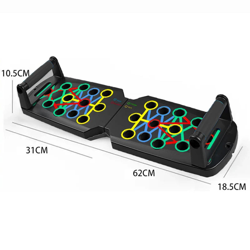 Portable Multifunctional Foldable Fitness Equipment For Chest Abdomen Arms/Back Training