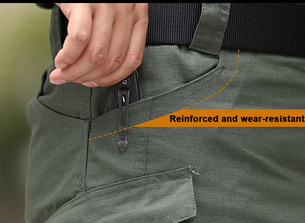 Tactical Cargo Pants for Outdoor Hiking Military Multi Pocket